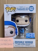 Funko Pop Fantastic 4 Invisible Woman #1522