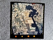 Lubelszczyzna 1997 - Nowe Mosty - stare zdjęcie lotnicze KODAK - vintage