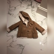 Zara kurtka kożuszek kurtka 9-12 m-cy