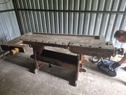 Strugnica  100-letni  stół stolarski