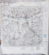 Stara niemiecka mapa topograficzna – Menden, Messtischblatt 2580, wyd. 1921