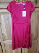 Sukienka różowa magenta Patrizia Aryton 42  