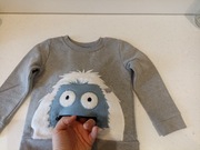 Bluza z kieszonką na zamek rozmiar 98