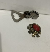 korek do wina moze bakelit kapsel + otwieracz prl do oranżady 