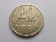 Rosja - ZSRR 20 kopiejek 1961