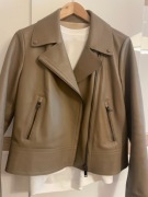 kurtka skrzana damska Massimo Dutti r.L beż