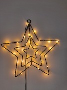 Duża gwiazda świąteczna ozdoba LED 