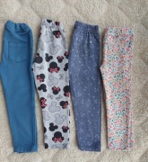 Legginsy roz. 98-104 - 4szt