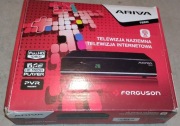 Dekoder DVB-T Ferguson Ariva T650i + pilot RCU240, +kabel scary.
