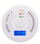 Czujnik czadu, gazu i tlenku węgla Na baterię z alarmem dźwiękowym.