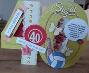 kartka 40stka Komunia, urodziny roczek ślub itp.