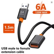 Przedłurzacz USB 1,5m 120W USB 3.0 Kraków