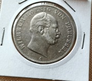 Prusy 1 talar, 1861r srebro