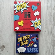 Prezentowe pudełko zestaw Happy Socks Super Dad Gift Set