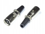 Wtyk XLR 3 Pin na kabel HQ