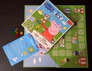 Gry 2 w 1: Chińczyk oraz Węże i drabiny. Świnka Peppa. Trefl. Nowa