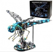 Klocki Mechaniczna świecąca ważka typ Lego