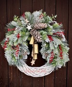 Wianek świąteczny na drzwi Boże Narodzenie śr. 60cm