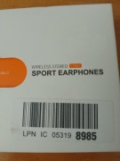 Słuchawki bezprzewodowe CT887 czarne 