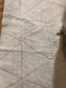 Dywan biały wełniany, Kathy Ireland