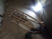 DREWNIANE SANKI Z CZASÓW PRL