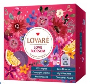 Lovare Love Blossom, Zestaw Herbat 6 Smaków 90 kopert