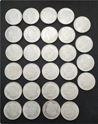 ZESTAW 28 MONET DOLAR MORGAN KAŻDA INNY ROK 