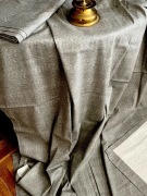 ZASŁONY ,szara bawełna, Skandynawia.165x2,00m.OKAZJA.2szt.