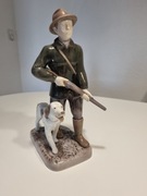 Bing & Grondahlfigurka, myśliwy z psem #2328