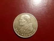 Moneta 1000 zł z Janem Pawłem II z 1982 roku .