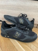 Obuwie Męskie Sneakersy EA7 Emporio Armani Czarne rozmiar 41 1/3