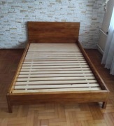 Łóżko Lewitujące lity dąb 160x200