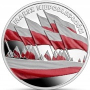 10 zł 2023 r.  *Marsz Niepodległości + Folder i Certyfikat Srebro Ag 925