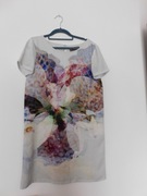 Great Plains Boutique sukienka mini kolorowa 34 36 XS