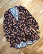 Sukienka w kwiaty Laurella r. XS + gratis