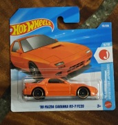 Nowy '89 Mazda Savanna RX-7 FC3S Hot Wheels model 112/250 kolekcja 2026