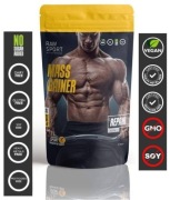 2,5kg Wegański Gainer posiłek RAW SPORT 5g Kreatyna + 10g BCAA + 46g białko