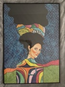 Duży obraz Plakat na canvasie w aluminiowej ramie 70x100 Plexi Antyrefleks