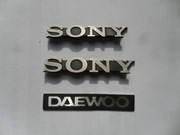 Naklejka Sony i Daewoo
