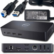 Stacja Dokująca Dell D3100 4K USB 3.0 – HDMI i DisplayPort