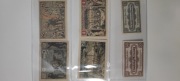Zestaw Notgeld Bielszowice/Bielschowitz Górny Śląsk 1917-1921