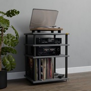 Stolik audio regał hifi na gramofon stojak na winyle