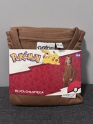 Bluza Pokemon Pikachu brązowa 110-116 nowa