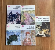 ABC sztuki zestaw książek Ekspresjonizm Brandt Fałat, Czyżewski,