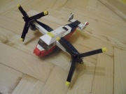 Klocki Lego Creator - Śmigłowiec/Samolot/Helikopter 31020 - Łódź 3w1