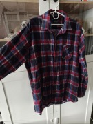 Męska koszula flanelowa Pradizo XL w kratę 100% 