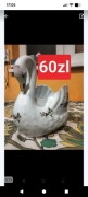 Wazon łabędź 60 zł konewka skarbonka PRL 