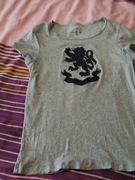 Szara bawełniana koszulka J.Crew M 38 