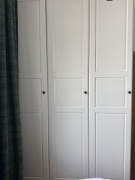 Szafa Ikea Pax fronty Grimo 150 x 38 x 236 cm z wyposażeniem 
