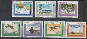 POLSKA - BALONY - SAMOLOTY - 1984  - CZYSTE **